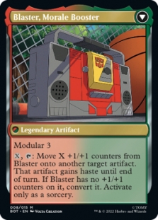 Blaster, Combat DJ // Blaster, Morale Booster