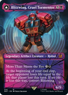 Blitzwing, Cruel Tormentor (Shattered Glass) // Blitzwing, Adaptive Assailant (Shattered Glass)