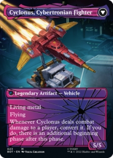 Cyclonus, the Saboteur (Shattered Glass) // Cyclonus, Cybertronian Fighter (Shattered Glass)