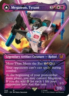 Megatron, Tyrant (Shattered Glass) // Megatron, Destructive Force (Shattered Glass)