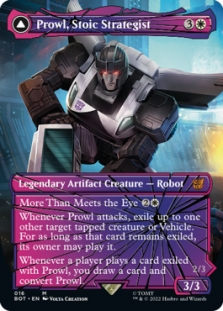 Prowl, Stoic Strategist (Shattered Glass) // Prowl, Pursuit Vehicle (Shattered Glass)
