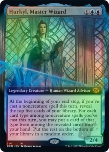 Hurkyl, Master Wizard (Extended Art)