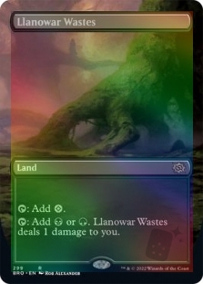 Llanowar Wastes (Borderless)