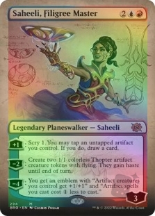 Saheeli, Filigree Master (Borderless)