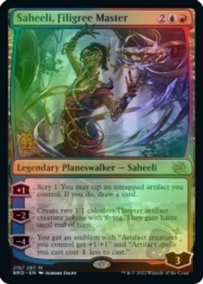 Saheeli, Filigree Master (The Brothers' War Prerelease)