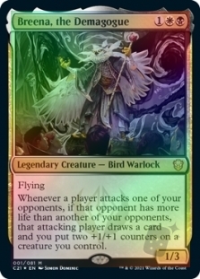 Breena, the Demagogue (Display Commander)(Not Tournament Legal)