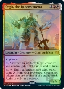 Osgir, the Reconstructor (Display Commander)(Not Tournament Legal)
