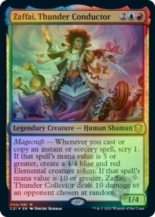 Zaffai, Thunder Conductor