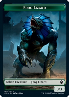 Elephant Token (13/30) // Frog Lizard Token (14/30)