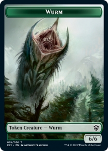 Kraken Token (4/30) // Wurm Token (19/30)