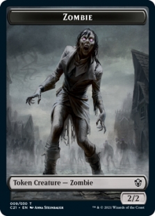 Spirit Token (21/30) // Zombie Token (9/30)