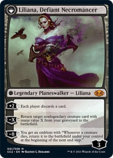 Liliana, Heretical Healer // Liliana, Defiant Necromancer