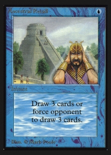Ancestral Recall (Not Tournament Legal)