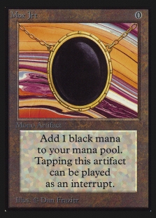Mox Jet (Not Tournament Legal)