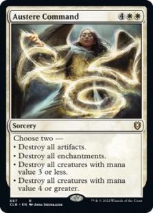 Austere Command (Commander Deck)
