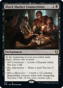 Black Market Connections (Commander Deck)