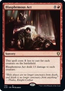 Blasphemous Act (Commander Deck)