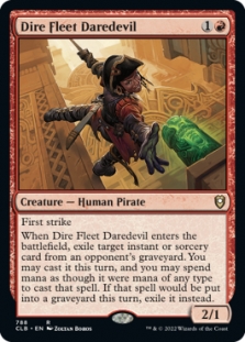 Dire Fleet Daredevil (Commander Deck)