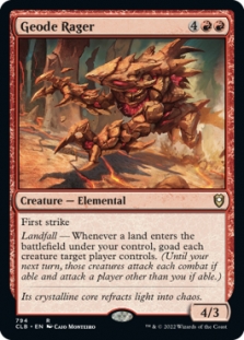 Geode Rager (Commander Deck)