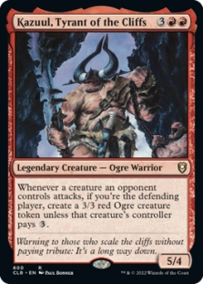 Kazuul, Tyrant of the Cliffs (Commander Deck)