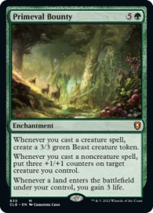 Primeval Bounty (Commander Deck)