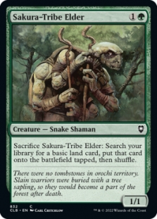 Sakura-Tribe Elder (Commander Deck)