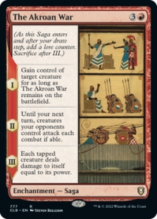 The Akroan War (Commander Deck)