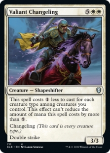 Valiant Changeling (Commander Deck)