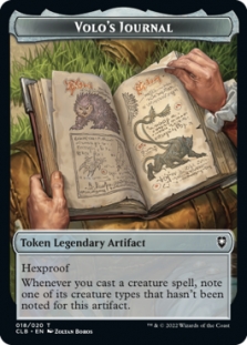 Volo's Journal Token (18/20)