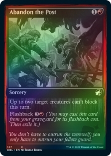 Abandon the Post