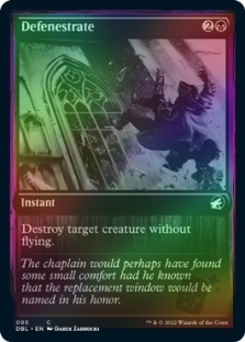 Defenestrate