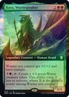 Baru, Wurmspeaker (Extended Art)
