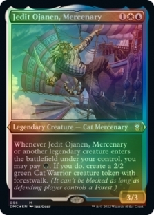 Jedit Ojanen, Mercenary (Foil-Etched)