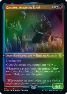 Ramses, Assassin Lord (Foil-Etched)