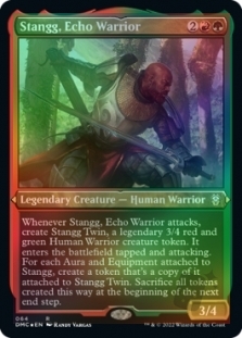 Stangg, Echo Warrior (Foil-Etched)