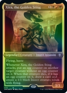 Xira, the Golden Sting (Foil-Etched)