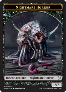 Nightmare Horror Token (6/16)
