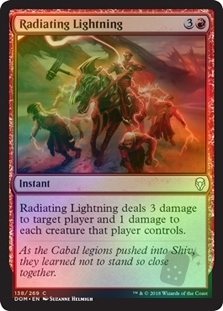 Radiating Lightning