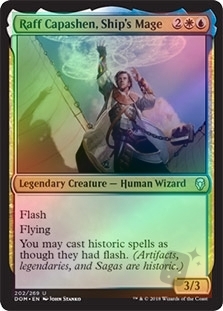 Raff Capashen, Ship's Mage