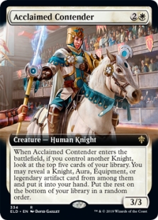 Acclaimed Contender (Extended Art) Acclaimed Contender (Extended Art)