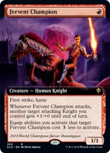 Fervent Champion (Extended Art) Fervent Champion (Extended Art)