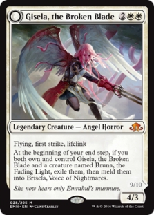 Gisela, the Broken Blade // Brisela, Voice of Nightmares (Top)