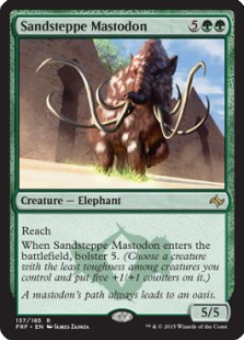 Sandsteppe Mastodon