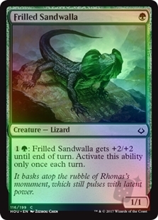 Frilled Sandwalla