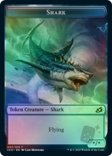 Shark Token (7/13) // Human Soldier Token (3/13)