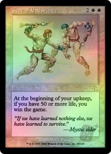 Test of Endurance