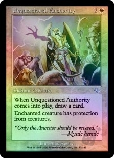 Unquestioned Authority