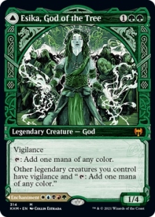Esika, God of the Tree (Showcase) // The Prismatic Bridge (Showcase)