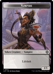 Vampire Token (014) // Vampire Demon Token (015)