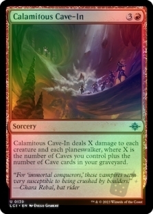 Calamitous Cave-In